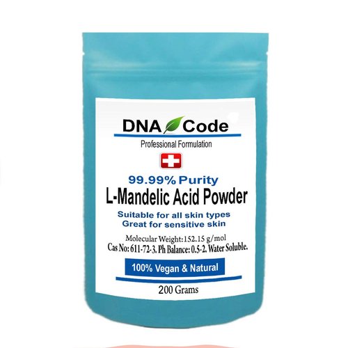 DIY Mandelic Acid Powder 99.9% Purity, Cosmetic Grade. Make Your Own Peel/Mask or add to Cream, Serum, Moisturizer…