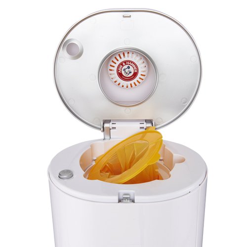 Munchkin® Arm and Hammer Diaper Pail Snap, Seal and Toss Refill Bags, Holds 600 Diapers, White 20 Count