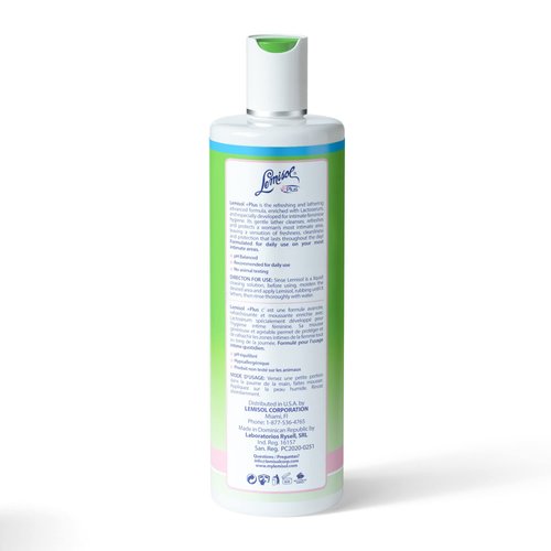 Lemisol Feminine Wash, Daily Cleanser, Hypoallergenic, 16 FL Oz, Bottle