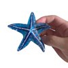 Funny Big Starfish Hair Clip,Acetate Hair Clip,Big Claw Clip for Women,Blue, 1 Count (Pack of 1)
