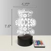 Failure Is Success In Progress Desk Lamp Cute Motivational Sign - VWAQ BACR32