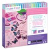 Make It Real: Crown Of Enchantment - DIY Jewelry Kit, Create Up To 12 Eye-Catching Charm Hair Accessories, Butterflies, 73 Pieces, All-In- 1 DIY KIT, Tweens & Girls, Arts & Crafts, Kids Ages 8+