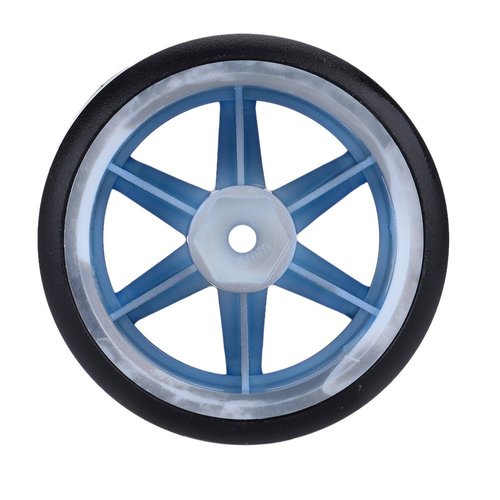 GoolRC 4PCS/Set 1/10 Drift Car Tires Hard Tyre Replacement for Traxxas HSP Tamiya HPI Kyosho On-Road Drifting Car (Blue)