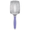 Olivia Garden FingerBrush Scalp-Hugging & Vented Combo Paddle Hair Brush (ionic & 100% boar bristles) FBCO-GD (Grande)