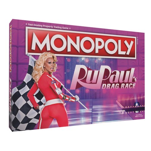 Monopoly RuPaul’s Drag Race | Officially Licensed Collectible Board Game | Play as Checkered Flag, Lipstick, Roll of Duct Tape, and More | Based On Hit Reality TV Series for 6 Players