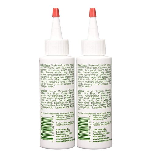Wild Growth Hair Oil 4oz "Pack of 2"