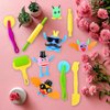 Play Dough Tools for Kids Ages 2-4 Playdough Tool Set with Molds Play Dough Set Roller for Play Dough Cookie Cutters Playdough Tool Kid Age 2-4 Play Dough Tools Set for Kids Ages 4-8 Modeling Clay