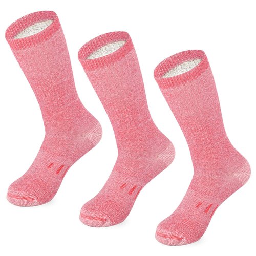 Merino Wool Hiking Socks for Men n Women - 3 Pairs