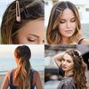 NiAMAi Hair Clips for Styling Sectioning Hair Clips for Makeup Metal Duck Billed Hair Clips Hair Clips Sectioning Accessories for Styling Women Girls Metal Hair Clips 16 PCS