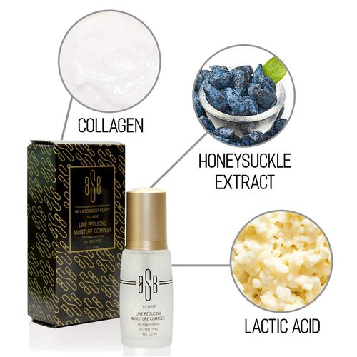 Bella Schneider Beauty Culmine Line Reducing Moisture Complex, Anti-Aging Face Serum, Hydrating Serum, Best Face Serum, Firming Face Serum, Moisturizing Face Serum, Collagen Face Serum
