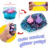 JA-RU Axolotl Gel Magic. Ugly Cute Axolotls Animals & Glitter Putty Pool with Confetti (1 Unit Assorted) Kids Party Favors. Squishy Mix & Play Silly Stress Relief Sensory Figures Fidget Toy. 4748-1