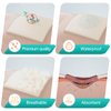 Dimora Silicone Foam Dressing with Border 20 Pack Adhesive 4"x4" Waterproof Wound Dressing Bandage for Wound Care
