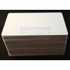 Inkjet PVC Cards (100 Pack) - Inkjet Printable PVC ID Cards with Brainstorm ID's Enhanced Ink Receptive Coating - Waterproof and Double Sided Printing - Works with Epson and Canon Inkjet Printers