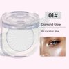 FelinWel Highlighter Makeup Palette Face Highlighting Palette for Cheek Body Collarbone, Long-Lasting Shimmery Contour Powder-01 Diamond Glow (0.18 Oz)