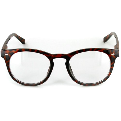 Aloha Eyewear Retrospective Round Retro Square Reading Glasses with Invisible Blended Bifocal for Men and Women (Tortoise +1.75)