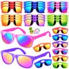 GIFTINBOX Kids Sunglasses, 24 PACK Kids Sunglasses Bulk Party Favors for Kids 4-8 3-5, Pool Beach Birthday Party Supplies Goodie Bags Stuffers, Toddler Sunglasses Gift Toys for Boys Girls