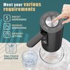 5-Gallon Water Bottle Pump Dispenser: YISH Electric Water Dispenser for Bottled Water Foldable Drinking Water Pump USB-Charging Water Bottle Dispenser Automatic Water Gallon Pump