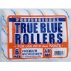 True Blue 9" Professional Paint Roller Covers, 9 Inch, Best for All Types of Painting Surfaces, Refill Bulk Pack (6, 3/8" Nap)