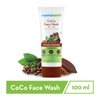 Mamaearth CoCo Face Wash with Coffee and Cocoa Butter | Deeply Cleanses Excess Oil & Impurities & Reduces Puffiness | Hydrating & Non Drying | 3.38 Fl Oz (100ml)