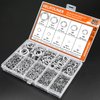 900 Pieces 304 Stainless Steel Spring Lock Washers for Screws Bolts, HELIFOUNER Lock Washers Assorted Kit, Stainless Steel Lock Washers, Lock Metal Washers (M2 M2.5 M3 M4 M5 M6 M8 M10 M12)