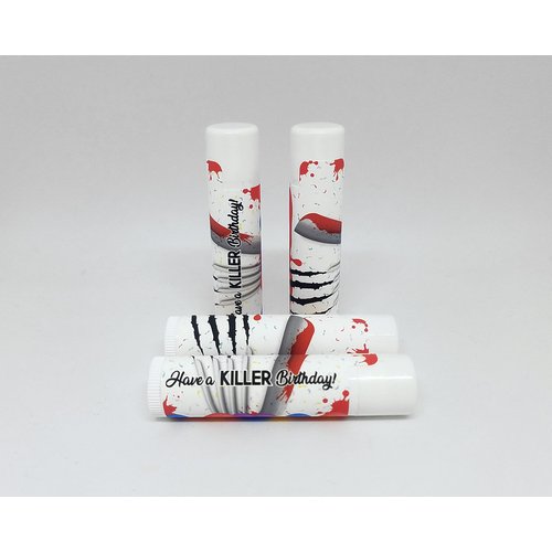 Have a KILLER Birthday Horror Lip Balms | All-Natural Beeswax Lip Balm