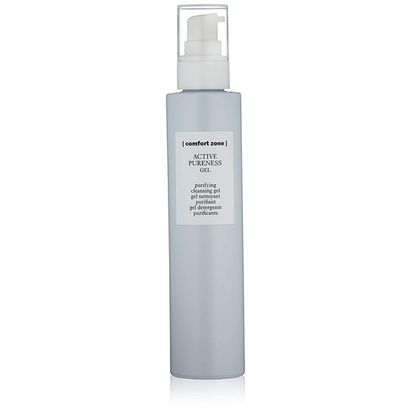 [comfort zone] Active Pureness Cleansing Gel, Gentle Exfoliation For Acne Prone Skin 6.76 Fl. Oz.