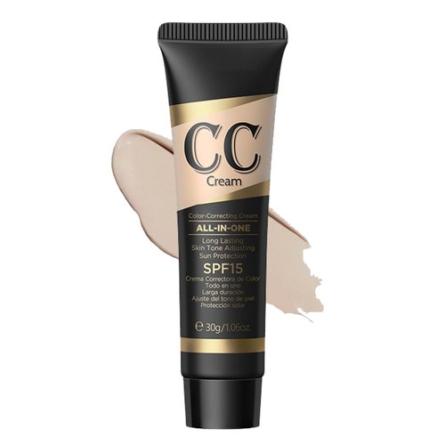 ARCHIDATE CC Cream Tinted Moisturizer with SPF 15, Color Correcting CC Cream, Even Skin Tone, Cover Blemish, Lightweight Hydrating Matte CC Cream, Long Lasting Waterproof CC Cream Foundation(Natural)