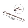 Dofash New Improved 260 PCS 5CM/2in Bobby Pins Work well to Keep Hairstyles in Place Bulk Strong Bobby Pins Brown for Hair Salon (Brown)