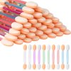 Eyeshadow Applicators, 50Pcs Disposable Dual Sides Eye Shadow, Eye Shadow Brushes Set, Sponge Brush, Multicolor Sponge Brush, Eye Makeup Brushes for Women Girls(Five Colors)