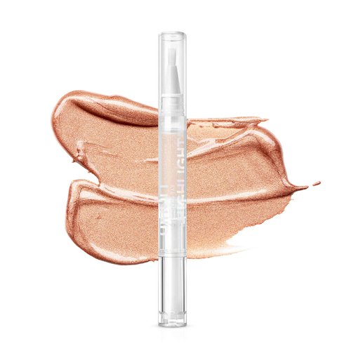 VIOLA HOSUE Glitter Eyeshadow,Liquid Metallic Shimmer Eye Looks Eyeshadow, High Pigmented Eyeshadow Stick, Long Lasting Eyeliner Liquid 2.5ml/0.09fl .oz (Champagne)