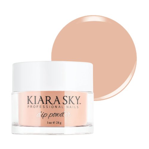 Kiara Sky Long Lasting Nail Dip Powder Nude Tones 1 oz, Creme De nude