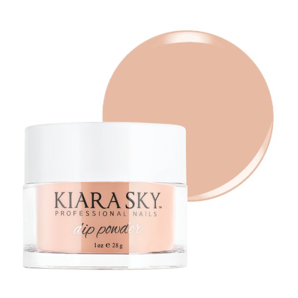Kiara Sky Long Lasting Nail Dip Powder Nude Tones 1 oz, Creme De nude