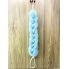 Long Stretch Back Sponge with Rope Handles Back Scrubber Bath Shower Mesh Sponge Exfoliating Body Scrub Stretch Braided Loofah for Men and Women(2-Pack,Green)