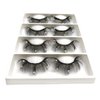 Mink Lashes with Glitter Rhinestones Cute Popular Eyelashes 4 Pairs(AF08crystal)