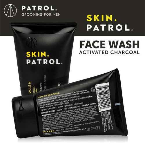 Skin Patrol Activated Charcoal Face Wash - Sulfate-Free
