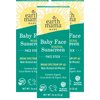 Earth Mama Baby Face Mineral Sunscreen Stick SPF 40 | Reef Safe, Non-Nano Zinc, Natural Water Resistant Sun Cream for Babies, Kids & Adults 0.74-Ounce, 3-Pack