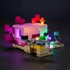 Brickshining LED Lighting Compatible with Lego The Axolotl House 21247, Light Kit Compatible with Lego 21247, Giving Light to Model, NOT Included The Model Set（Standard Version）