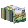 100Pcs Dinosaur Napkins - 13 x 13 Inches Dinosaur Party Decorations Napkins Disposable Dino Paper Napkins for Kids Baby Shower Dinosaur Birthday Supplies