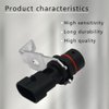 Crankshaft Position Sensor, Engine Crankshaft Position Sensor Suitable for Chevy Silverado Suburban C1500 K1500 K2500 K3500 G30 P30 GMC Pickup Cadilla, Repaces OEM # 12596851 10456042 10456256, 5S1
