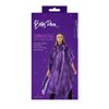 Betty Dain Zodiac Styling Cape, 45" W x 65" L, Lightweight Polyester, Water Resistant, Adjustable Snap Closure, Purple Color, Zodiac Signs Pattern Design