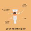 Paeceioni Face Facts Vitamin C Eye Cream | Antioxidant-rich Vitamin C + Glycerin | Hydrate + Brighten Eyes |Vegan | 25ml