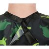 Kids Barber Cape For Boys Hair Cutting at Home, Salon or Barber Shop, Kids Hair Cutting Cape for Boys and Toddlers, Adjustable Neck with Plastic Snaps, Dinosaur