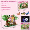 WINGIFT 840 Piece Tree House Building Sets,Girls Creative Forest House Building Blocks Kit,STEM Friends Friendship Tree House with Swing Animals Flowers,Christmas Birthday Gifts for Girl Boy Age 6-12+