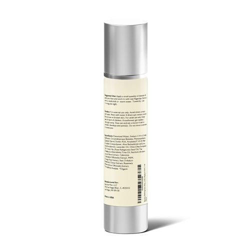 Bacchus Refining Face Wash for Men, Natural and Organic Rich Foaming Daily Facial Cleanser Formulated with Olive Oil, Orange Peel Extract and Tea Tree Oil | Made In USA | 4 oz