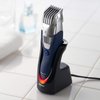 Panasonic Cordless Men's Beard Trimmer With Precision Dial, Adjustable 19 Length Setting, Rechargeable Battery, Washable - ER-GB40-S (Blue)