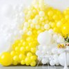 PartyWoo Yellow Balloons, 50 pcs 5 Inch Matte Yellow Balloons, Yellow Latex Balloons for Balloon Garland Balloon Arch as Party Decorations, Birthday Decorations, Baby Shower Decorations, Yellow-Y55