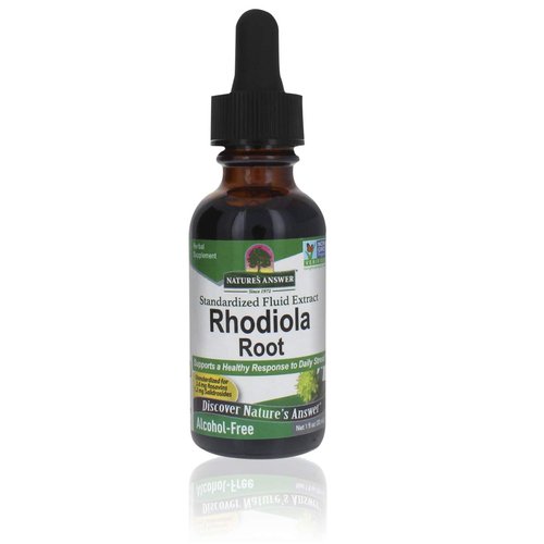 Nature&#39;s Answer Rhodiola Root | Super Concentrated Herbal Supplement | Helps Aid &amp; Reduce Stress ...