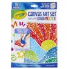 Crayola Crayon Melter Art Set, Pixel Art, For use with Crayola Crayon Melter (Sold Separately), 2 Canvas Boards, 8 Crayons, Pixelism Art Guide, Great for Art Projects