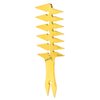 Wide Tooth Comb, Double Sided Comb, Men's Comb for Hair Styling Unique Hair Style Barber Accessories (Gold)