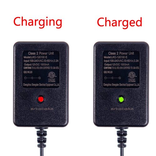 12V Charger for Kids Ride On Car, 12 Volt Battery Charger for Ride on Toys SUV Car a Variety of Electric Battery Power Adapter